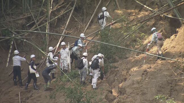 3人死亡の土砂崩れ  大量の水が地表の土砂に混ざり“土石流”となって流れ落ちたか  調査結果を発表  愛知・蒲郡市|TBS NEWS DIG