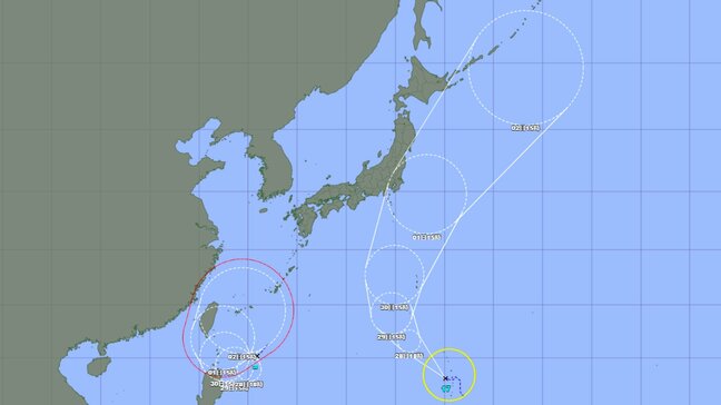 【台風情報】台風17号「チェービー」は週明けの10月1日に「関東付近」に接近か このあと台風18号「クラトーン」も発生で“ダブル台風”の可能性【最新進路予想図・雨と風のシミュレーション(27日午後10時更新)】|TBS NEWS DIG