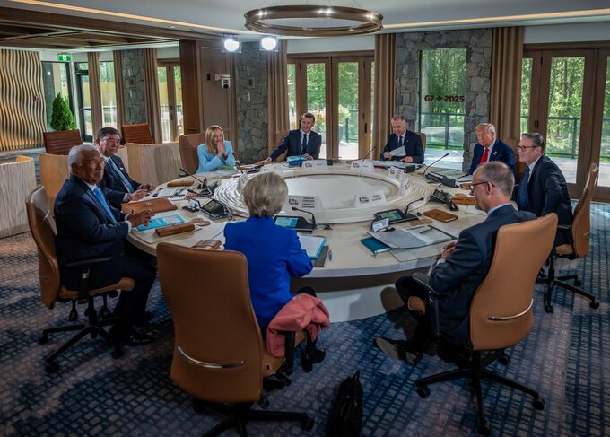 トランプ氏、イランとイスラエル巡るＧ７共同声明に署名しない意向