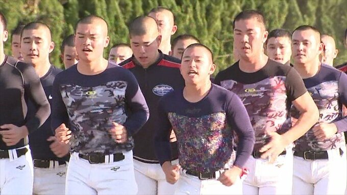 日本航空高校石川　増穂商業グラウンドで全体練習開始　センバツ高校野球へ向け山梨で再スタート|TBS NEWS DIG
