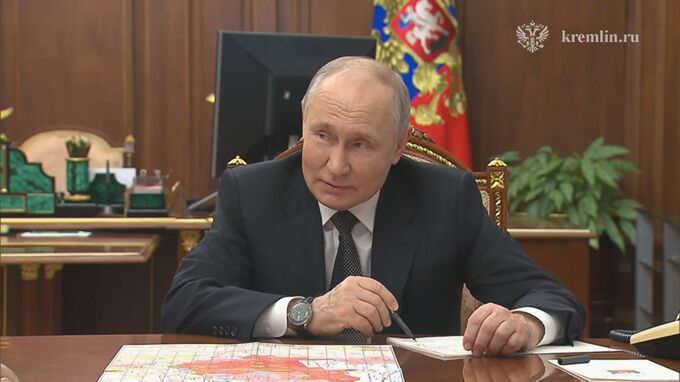 プーチン大統領　ウクライナ東部要衝制圧“重要な成果”アピール 「成功を発展させる必要」侵攻進める姿勢