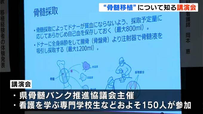 「正しい知識を」“骨髄移植”について知る講演会、専門学校生らが参加　|　高知のニュース・天気｜KUTV NEWS | KUTVテレビ高知