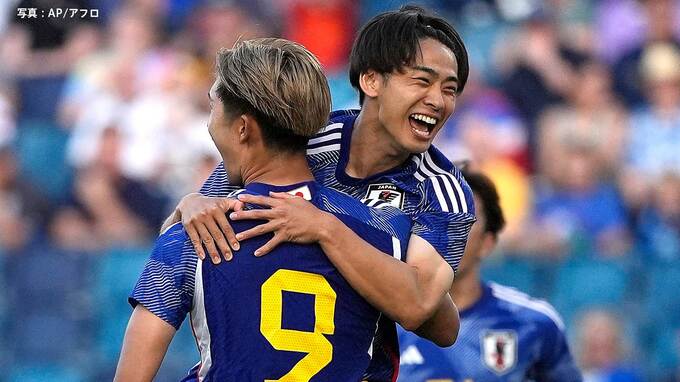 U23日本代表、アメリカに快勝！藤尾が先制PK弾、後半細谷が追加点　パリ五輪で56年ぶりメダルへ弾み【サッカー強化試合】|TBS NEWS DIG