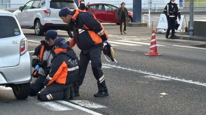 車2台に相次ぎはねられたか　高齢男性が死亡　夜明け前の国道【長崎・佐世保】|TBS NEWS DIG