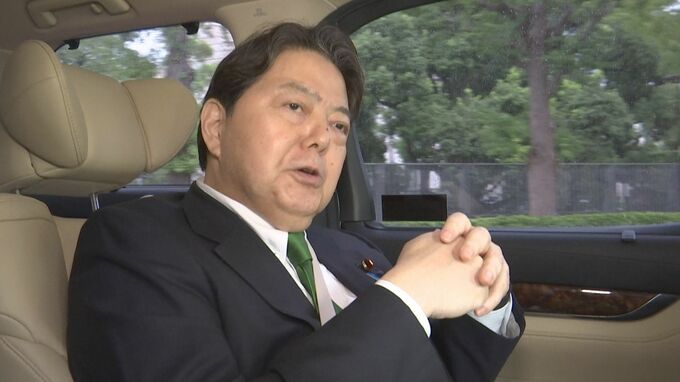 林官房長官　日本の変革すべき点「必要以上に暗くなっている」　JNN単独インタビューで|TBS NEWS DIG