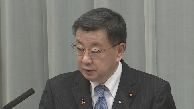 【速報】松野官房長官「コメント差し控える」 旧統一教会の「最大100億円供託」提案に