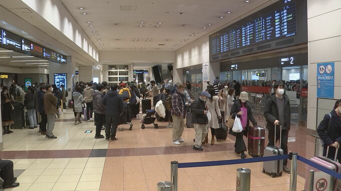 関東で大雪のおそれ　空の便　JAL32便　ANA12便が欠航|TBS NEWS DIG