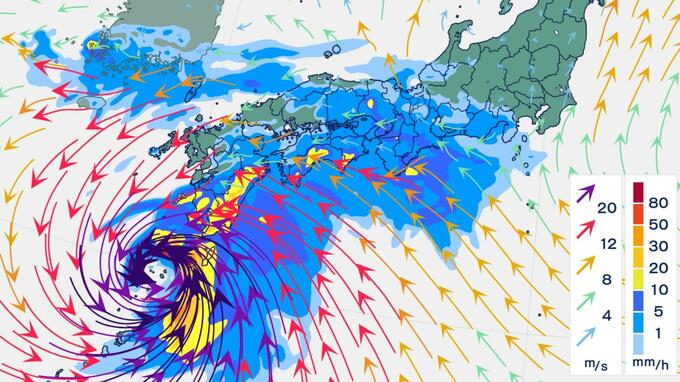 【台風情報】台風6号　広範囲に雨風の影響　沖縄、九州で1日「300ミリ」、東海地方では2日「400ミリ」の予想　西日本・東日本で6月3日にかけ土砂災害、浸水、河川増水や氾濫に厳重警戒|TBS NEWS DIG