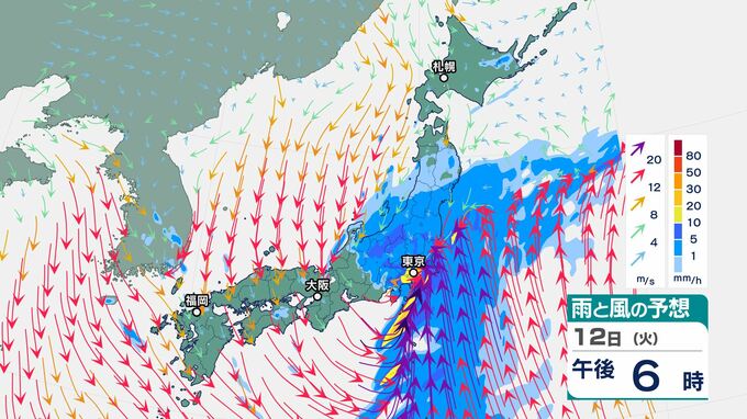 関東甲信地方は13日朝にかけ大荒れ　羽田空港発着便に欠航・遅延相次ぐ　|　BSSニュース | BSS山陰放送