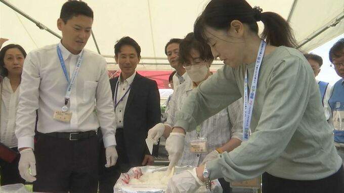 被災地派遣登録の島根県職員　実践力向上目指し炊き出しや避難所設営訓練|TBS NEWS DIG