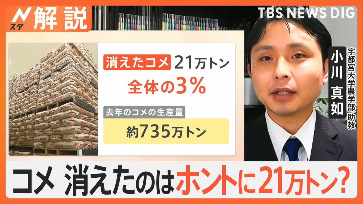 消えたコメ21万トン”は本当？ 備蓄米を3月中旬に放出へ 効果は？お米は