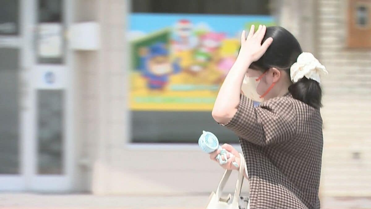 危険な暑さから身を守って　午前中から各地で気温が上昇　2日連続の熱中症警戒アラート