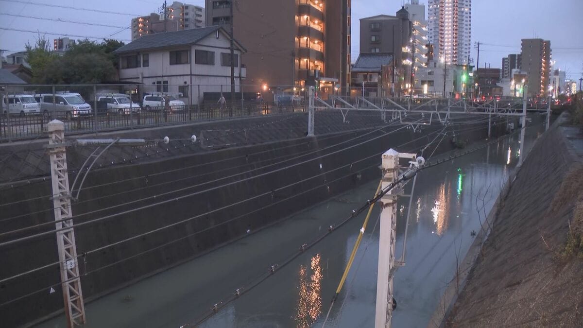 名古屋を襲った大雨 JR千種駅周辺の冠水 “通常運行に関する設備被害はなかった” 翌日午前中に再開 国鉄時代の豪雨被害を踏まえて“かさ上げ”