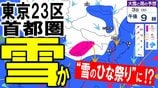 【東京・首都圏で雪？23区も？】“雪のひな祭り”に！？　気象庁が東京に「大雪と大雨に関する気象情報」発表　3～4日にかけて南岸低気圧接近で関東甲信で大雪予想の所が　大雪シミュレーションの最新予想あり|TBS NEWS DIG