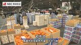 果物・野菜の初競り 去年より入荷量少ないものの活気溢れる 長崎市中央卸売市場 | 長崎のニュース | 天気 | NBC長崎放送