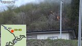 「すぐそこが燃えていたので」シイタケの乾燥小屋から出火の山火事 火は一時住宅のそばまで迫る 岩手・青森・秋田県の防災ヘリと自衛隊ヘリが散水 岩手・宮古市|TBS NEWS DIG