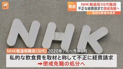 NHK、報道局の30代記者を懲戒免職に　経費の不正請求で| TBS CROSS DIG with Bloomberg