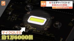 “未来の照明器具”照らす光を思いのまま、文字やイラストを映し出す　パナソニックが発表の次世代の照明| TBS CROSS DIG with Bloomberg