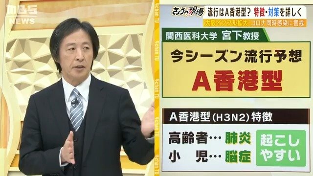 【解説】インフル＋コロナ同時感染『フルロナ』で死亡リスク2.3倍？データに注意点も　インフルは「西高東低」　コロナは通称：ケルベロスに流行の兆しか　今冬のウイルス展望|TBS NEWS DIG