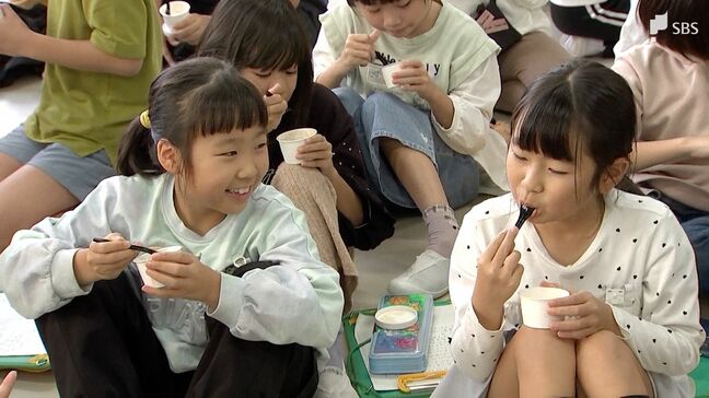 「おいしい！」高校生が育てた“落花生ジェラート”が教材に 小学生が商品開発学ぶ=静岡・富士宮市|TBS NEWS DIG