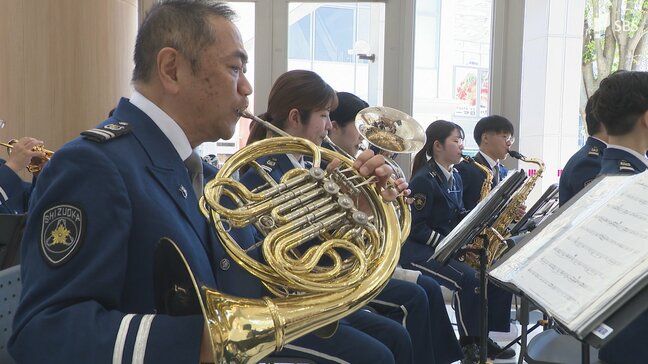 「ミュージック・パトロール」県警音楽隊がコンサート "音の架け橋"として広報活動=静岡県警|TBS NEWS DIG