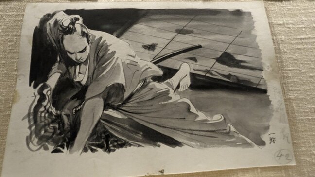 野村胡堂の小説で使われた、4人の画家による挿絵原画を集めた企画展　岩手・紫波町|TBS NEWS DIG