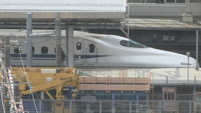 【速報】東海道新幹線 全線で運転再開 豊橋駅で線路内に立ち入り すでに見つかる|TBS NEWS DIG