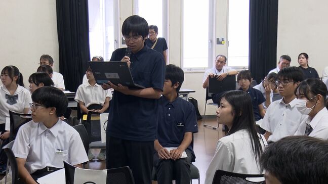 よりよい学校づくりなどを目指し中学生が意見を交わす「しゃべりんぴっく」SNS利用について話し合う【岡山】|TBS NEWS DIG
