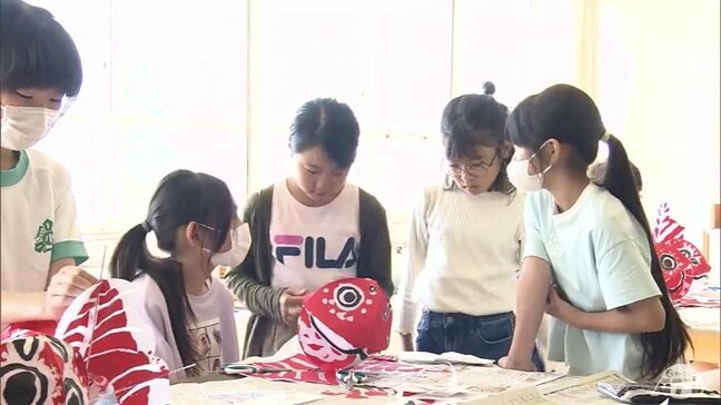 「それぞれの個性が出て楽しい」小学生たちが「金魚ねぶた」に挑戦！　ねぶた師に教わりながら『骨組み』から『仕上げ』まで　青森県青森市|TBS NEWS DIG