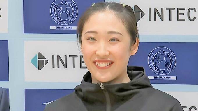 【トランポリン】パリ五輪代表内定の森ひかる「今できることを一生懸命やってきた」2大会連続五輪へ闘志|TBS NEWS DIG