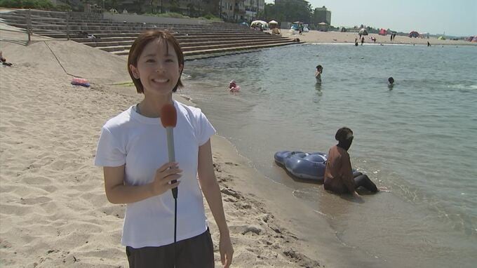 【熱中症対策】海水浴の場合…今年の注意点「半月近く高温の状態」万一に備え「設備のあるところで泳がれた方がいい」　|　BSSニュース | BSS山陰放送