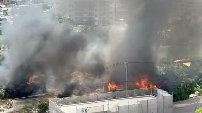 住宅数棟を焼く火事　住民数人は避難しけが人なし　名護市|TBS NEWS DIG
