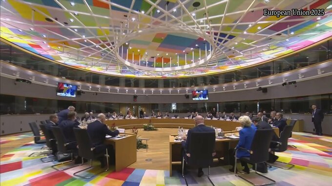 EU首脳会議 ウクライナ支援 ロシアの凍結資産活用で合意できず　約16兆円借入し融資へ