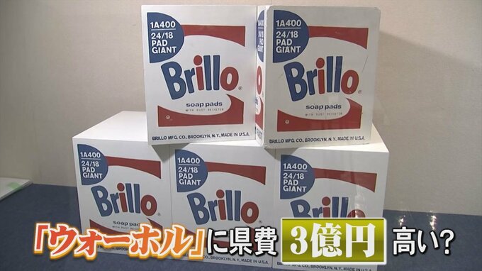 県立美術館の目玉「ウォーホル」3億円は高い？　「シャガール、ルノアールは何十億、何百億」|TBS NEWS DIG