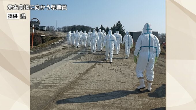 高病原性鳥インフルエンザで約56万羽の殺処分進む　初日は午後5時までに職員約150人が作業に従事　半径10キロ以内の養鶏場のニワトリや卵の搬出制限も　岩手・金ケ崎町|TBS NEWS DIG