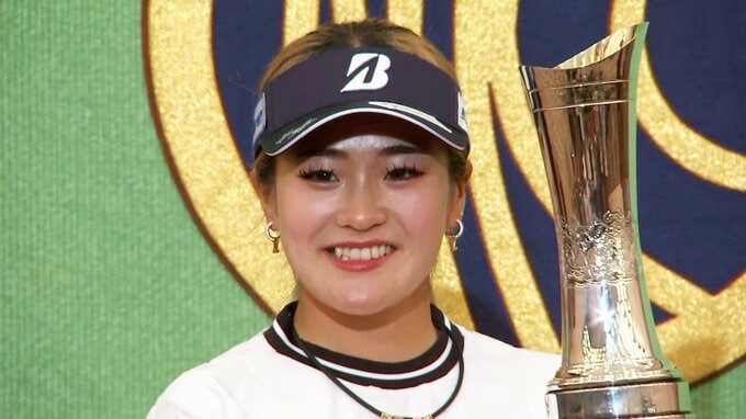 桑木志帆の一文字は“輝”「ゴルフ場でもそれ以外でも輝きたい」全英女子OP優勝後は大好きなLANAのライブへ「今日も行きます！」【日本記者クラブ会見】|TBS NEWS DIG