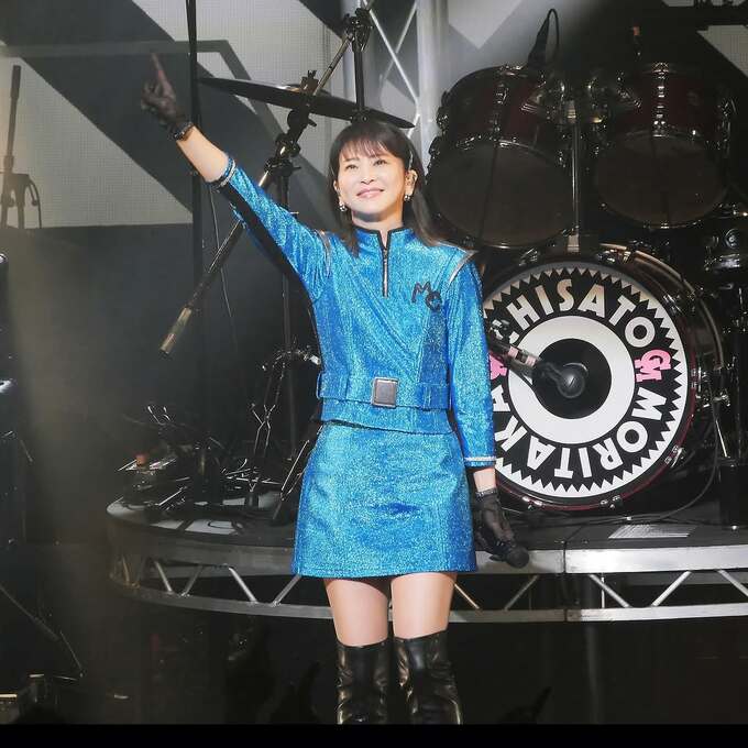 【 森高千里 】　「今日から衣装が少し変わりましたよ～」　都内でライブ　「どんどんアップデートされていくコンサート。これから来てくださる方も楽しみにしていてくださいね」|TBS NEWS DIG