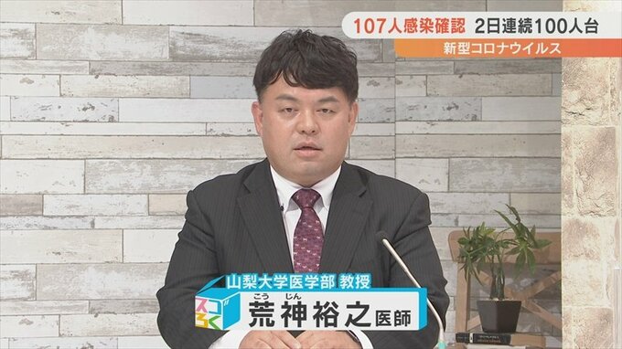 新型コロナ　第7波の感染者数減少の要因は３つ　山梨大学附属病院の医師が解説　|　山梨のニュース | ＵＴＹテレビ山梨