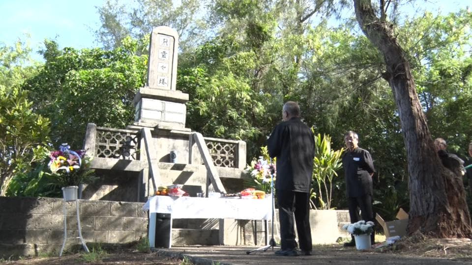 「顔も知らないお父さんだけど」伊良部地区戦没者追悼式　宮古島市