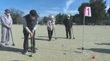 みんな元気にナイスショット！　最高齢は94歳　笛吹市でシニア対象のグラウンドゴルフ大会　|　山梨のニュース | ＵＴＹテレビ山梨