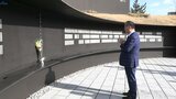伊藤復興大臣が被災地訪問 震災犠牲者を悼む 岩手・釜石市|TBS NEWS DIG