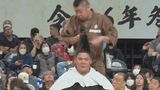 「宇良」が大銀杏を実演!「嘉陽」に歓声!大相撲冬巡業「沖縄場所」5年ぶりの開催|TBS NEWS DIG