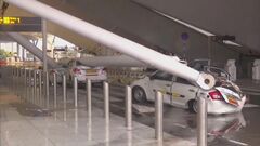 インドの空港で屋根が崩壊 9人死傷  大雨の影響か| TBS CROSS DIG with Bloomberg