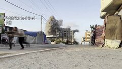 戦闘停止などを目指す交渉後もイスラエル軍の攻撃続く ガザ地区中部に空爆 少なくとも市民18人死亡| TBS CROSS DIG with Bloomberg