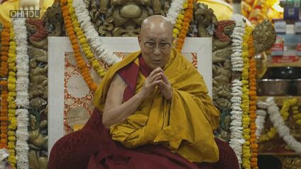 130歳まで生きる」 ダライ・ラマ14世の長寿願う法要で元気な姿見せる