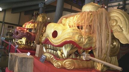 1.5トンの巨大獅子頭にびっくり！IMP. 鈴木大河さんが石川県内唯一の