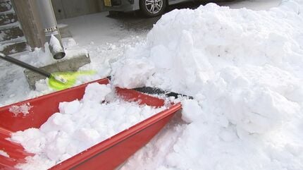 雪かきに追われる岩手 秋田新幹線運転見合わせなど大雪による交通障害