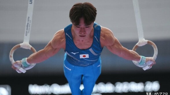 パリ五輪3冠の岡慎之助が個人総合銀メダル、エース橋本大輝は銅メダル!日本団体は2位で決勝へ、3大会ぶりの頂点目指す【アジア大会】|TBS NEWS DIG