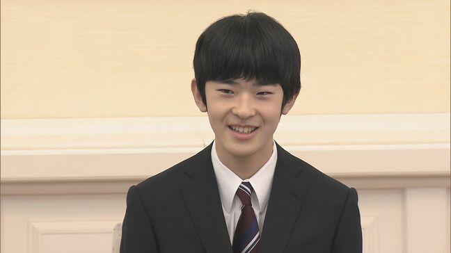 悠仁さま　9月6日に最高位の勲章「大勲位菊花大綬章」の授与が閣議で決定　父・秋篠宮さま以来40年ぶりの成年式実施へ|TBS NEWS DIG