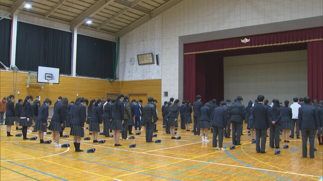 「震度5弱」で1日遅れた始業式　断水解消も…続く「飲み水使用不可」　給食センターは停止のまま…給食は緊急食「救給カレー」|TBS NEWS DIG